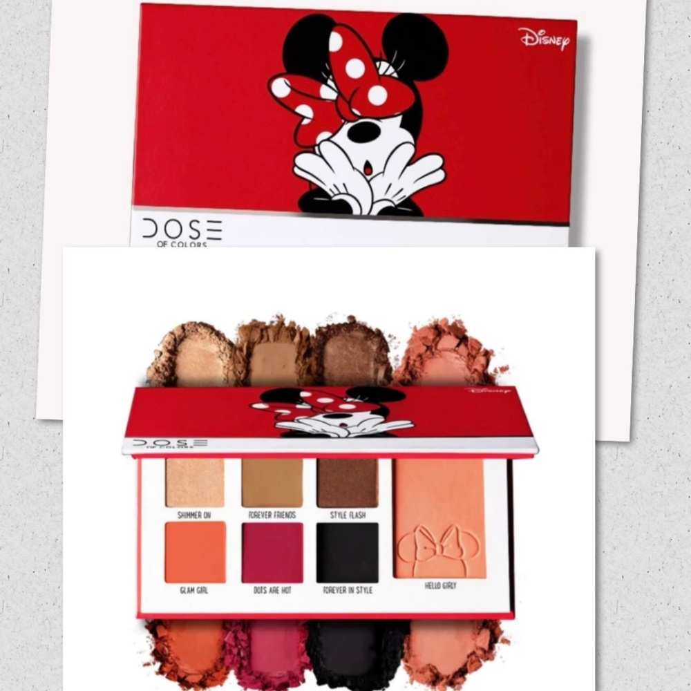 Dose of Colors Minnie Mouse Palette - Bold and Playful Hues